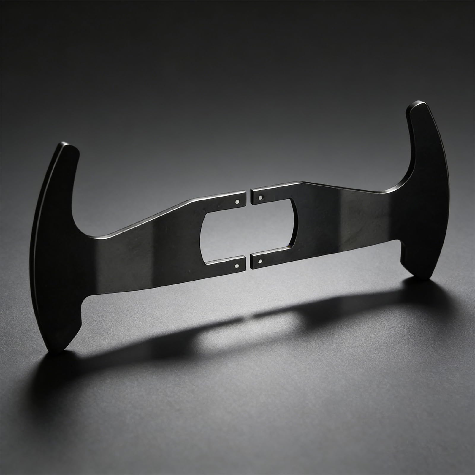 Levas de cambio de volante de metal con ángulos ajustables y respuesta rápida Dispositivo de rendimiento para uso G29 G920 Modelo Racing Scull Shifters