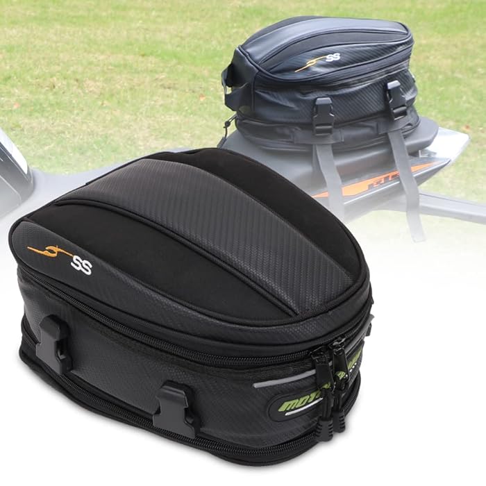 motorcycle driver backrest bag
