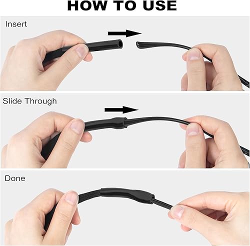 Miniatura 4 de Attmu cordón deportivo para sostener lentes y lentes de sol se cuelga en el cuello