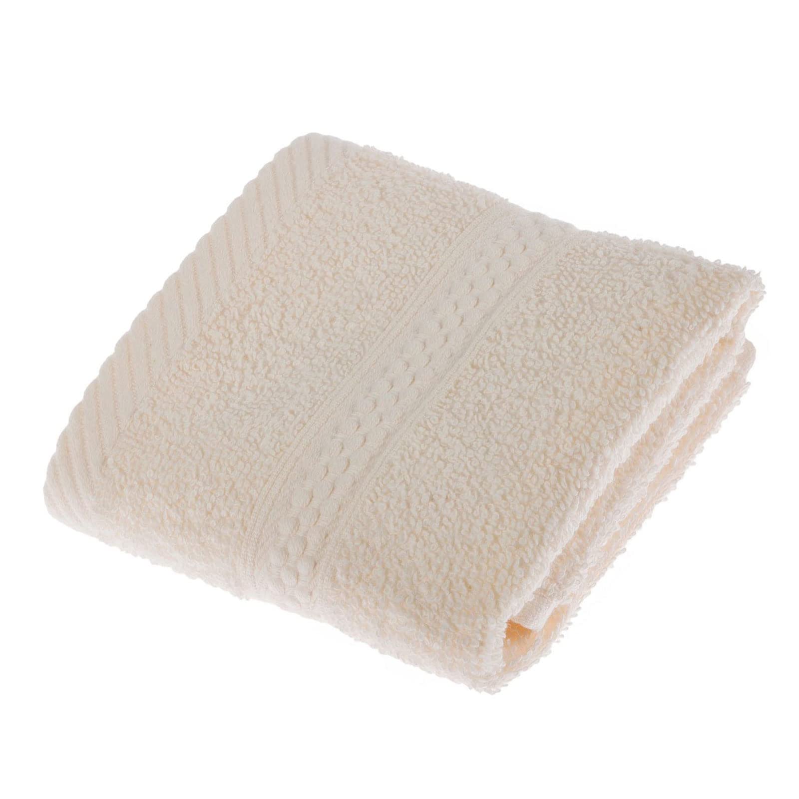 HOMESCAPES Light Blue Turkish Cotton Set of 4 Face Cloths Flannel Super Soft Thick & Absorbent 500 GSM Towel Heavy Weight for everyday Luxury — view 156