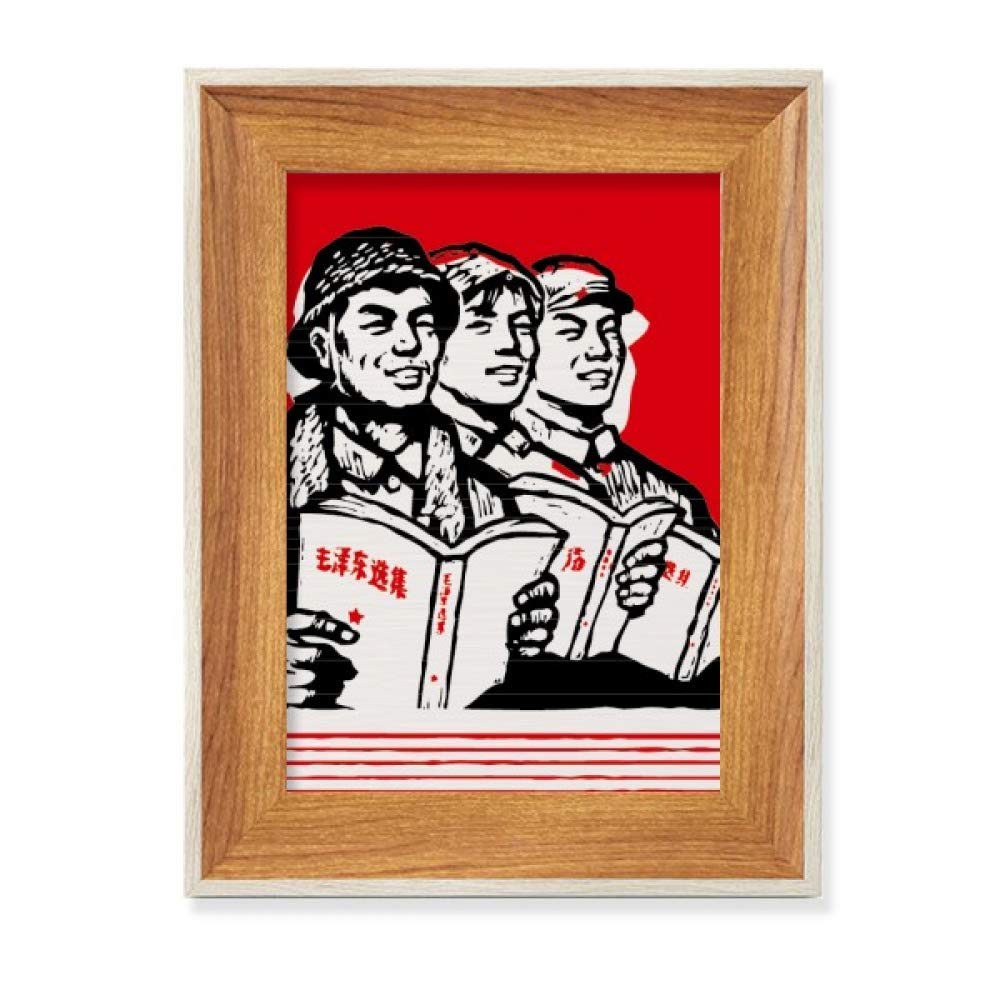 Cadre de Photo en Bois la Chine Rouge pour Fixer et Valoriser vos Tableaux d'Art