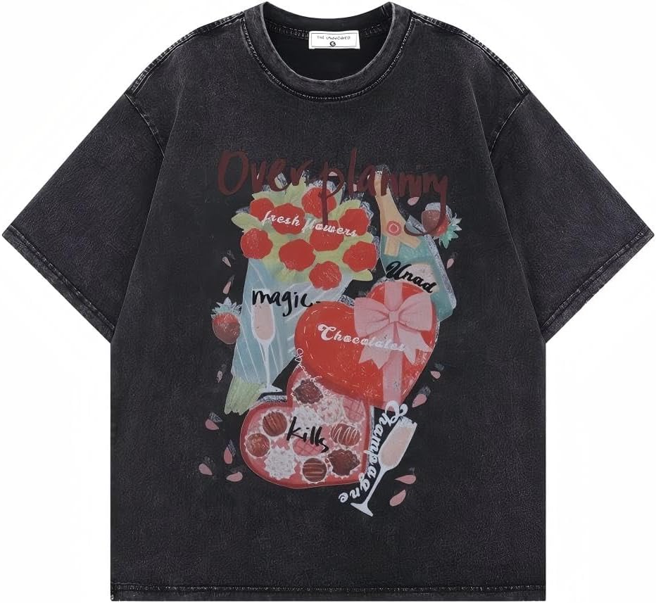 Y2K Tops Men's 90s Vintage Berserk Anime Graphic Shirts Summer Casual Tee Streetwear Harajuku Top Tshirt