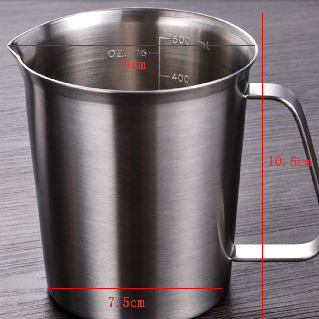 5er-Set Stahl-Reisebecher für den Außenbereich, zum Selbermachen, 500 ml