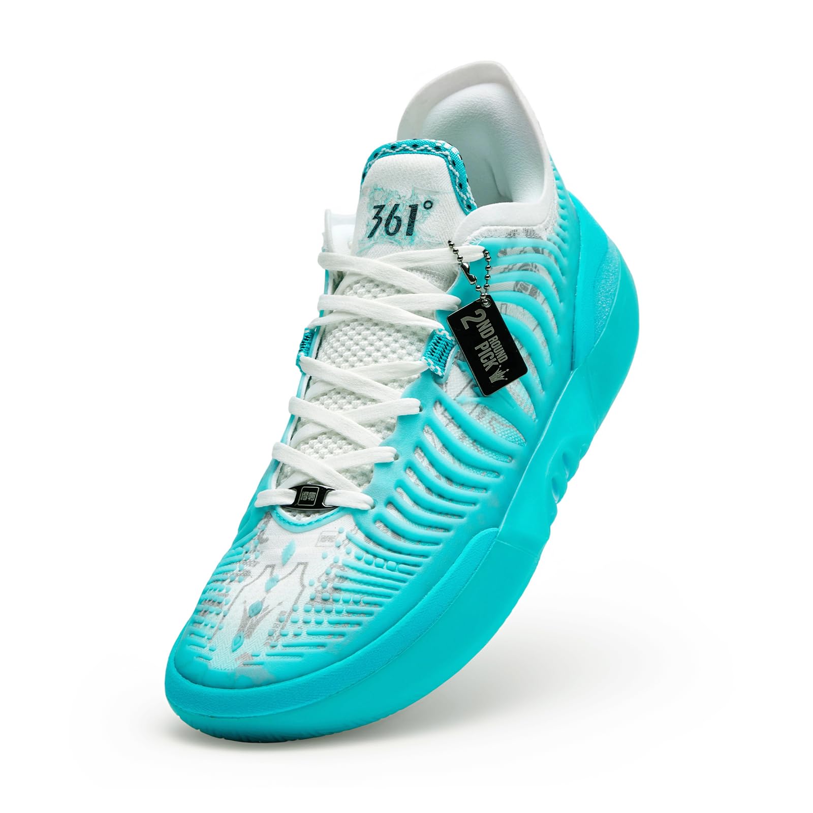 361° Joker 2 Nikola Jokić Basketball Shoes for Men high top Breathable Outdoor Sneakers Cushioning,Joker 2 GT Anti Slip Practice Sports Shoes for Teens and Adults,Zapatillas de baloncesto Hombre 672611101f-10 Joker 2 Gt Lumos 10.5 Women/9 Men