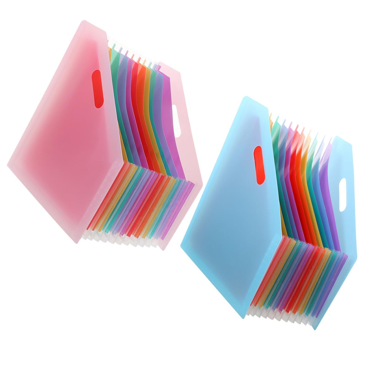 Classeur Accordéon A4 extensible vertical pour trier les papiers accumulés - 8