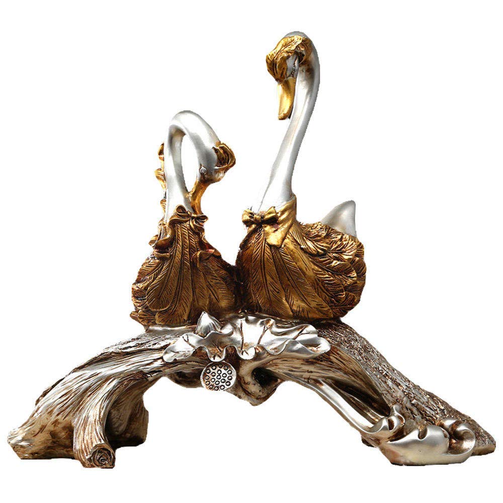Sculpture moderne de cygne pour sublimer votre bureau et salon chaleureux
