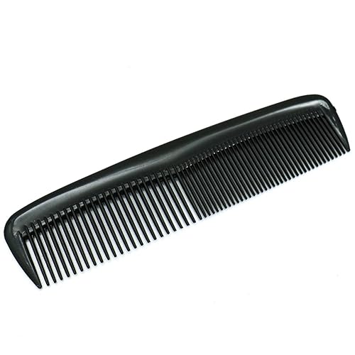 Miniatura 6 de Paquete de 15 peines para el cuidado del cabello, irrompibles (negro)