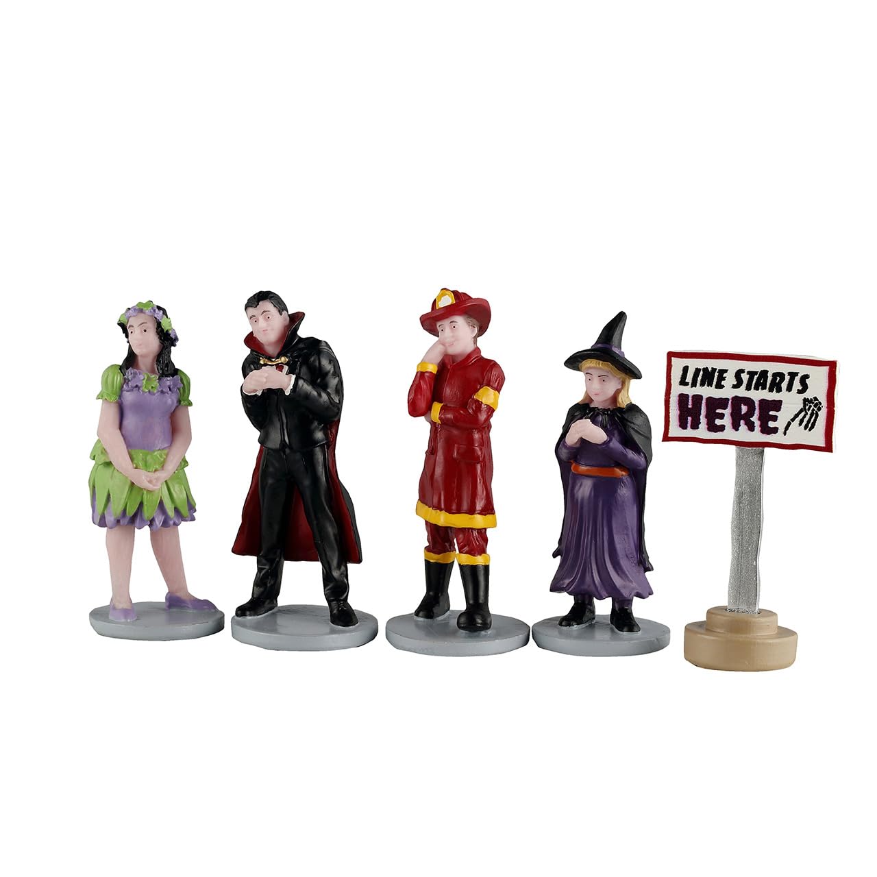 Lemax Line Starts Here 52507 donnez de la vie et du mouvement à vos décors miniatures vides