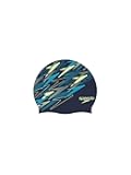 Speed SE12615 Swim Cap, Printed Silicone Cap, Unisex