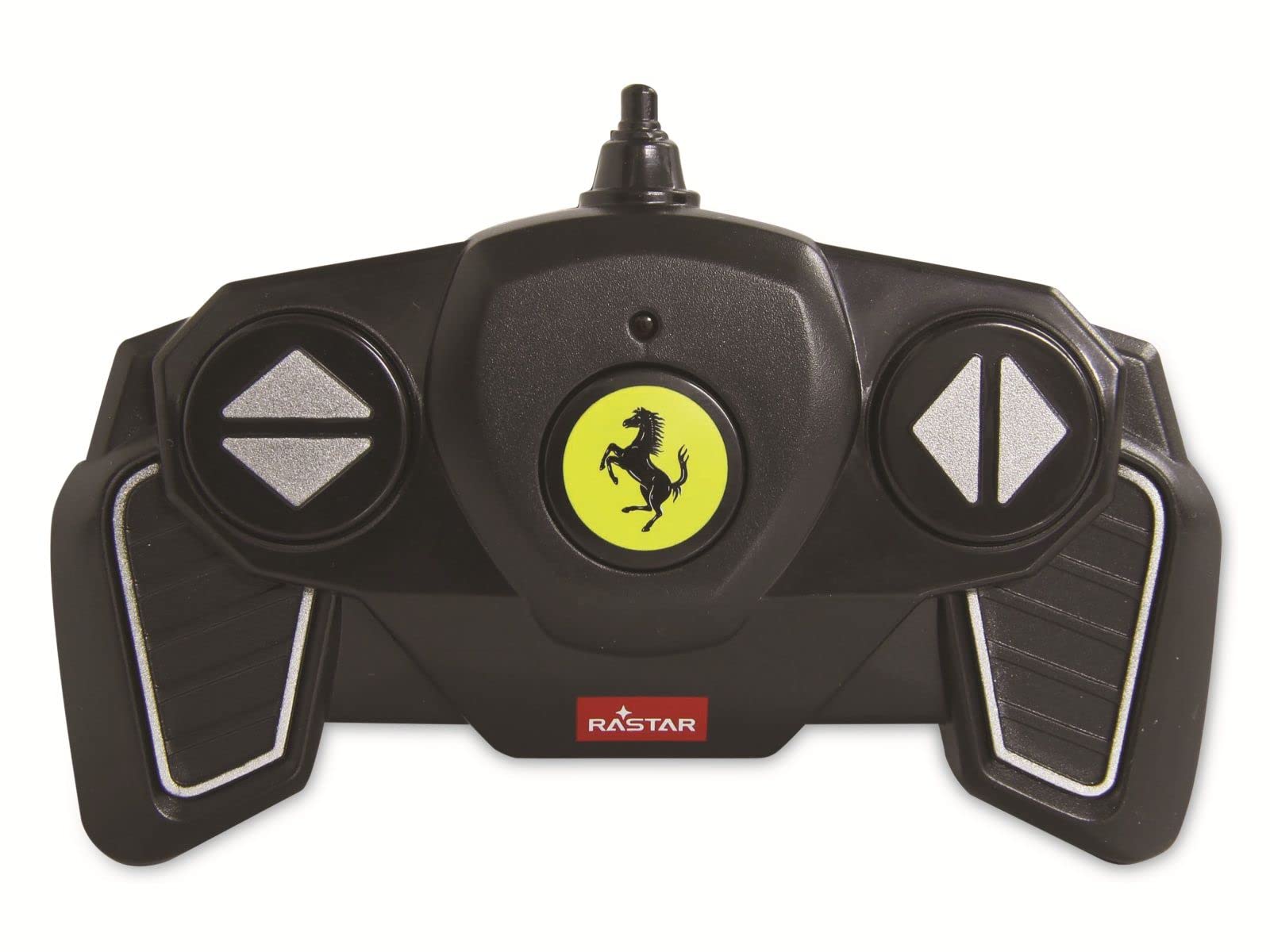 Ferrari SF 1000 1:16, 2,4 GHz zestaw do montażu – części są nakładane, nie są wymagane żadne narzędzia ani klejenie, wierne odwzorowanie szczegółów, otwieranie drzwi ręcznie