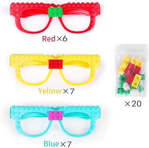 Miniatura 2 de Atiloy Bloques de construcción de 15 piezas de regalos de fiesta, bricolaje creativo ladrillos de construcción para niños, cumpleaños, carnaval,