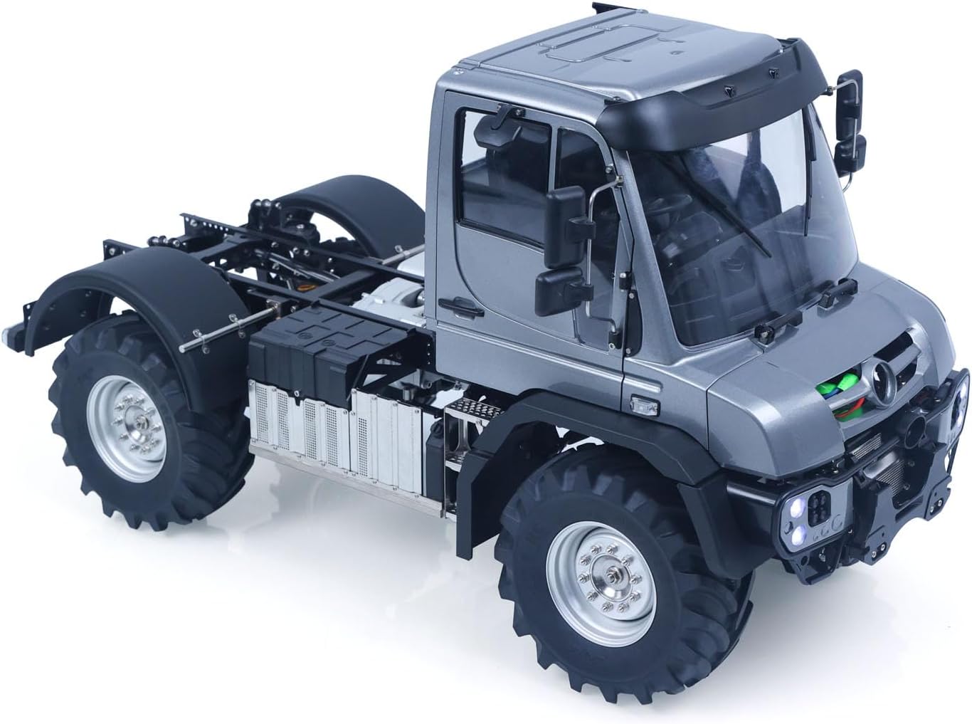 4X4 1/14 Remote Control Rock Crawler U535 Lite RC Off Road Vehicle Climbing Cars 2Speed Transmission Differential Locks RTR Hobby Grade Model for Ages 14+(Grey)