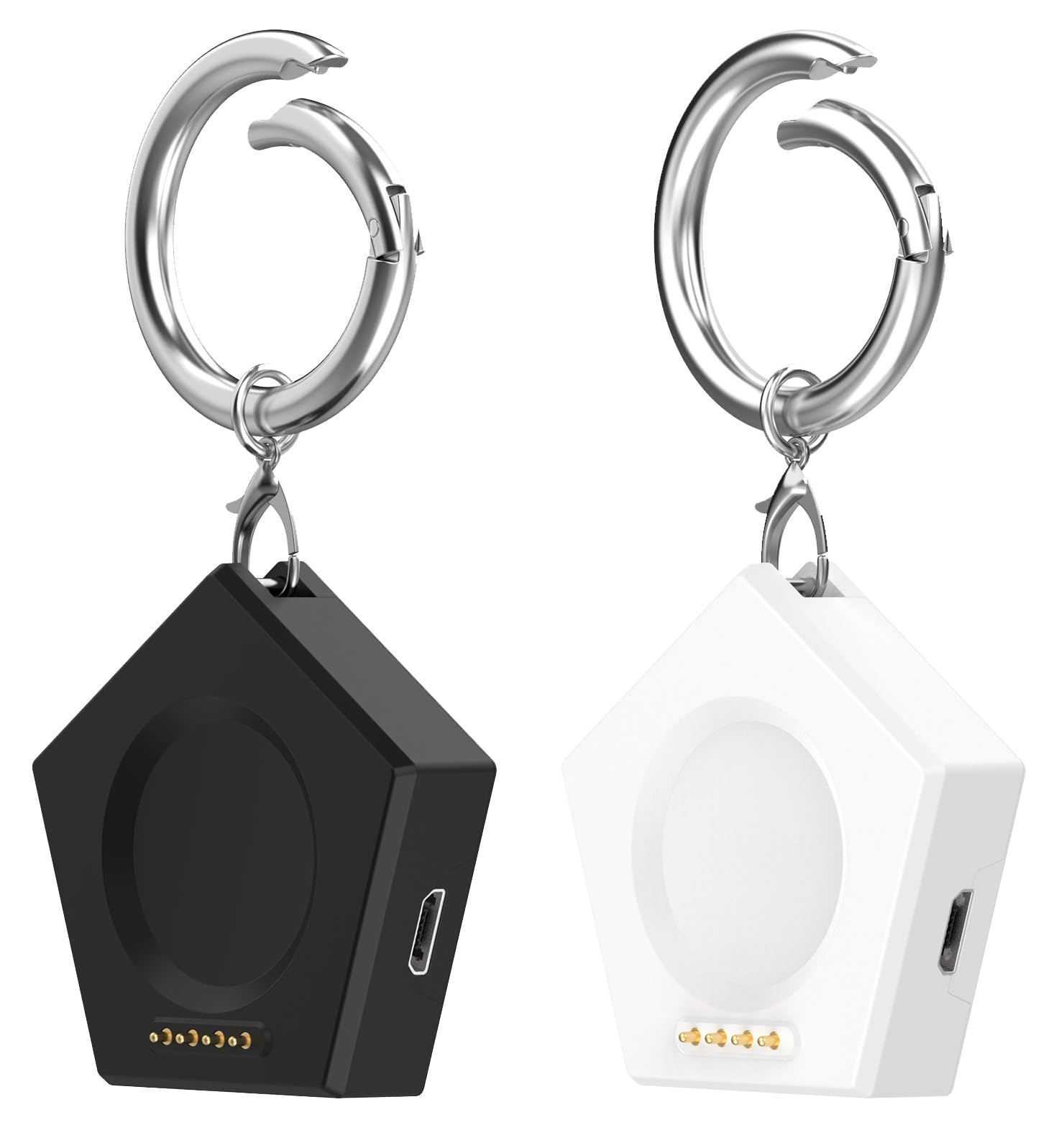 2Pack/Set Watch Charger USB C Adapter Charging Cable Converter Compatible with OnePlus Watch 2/Oppo Watch X Smartwatch Charger Dock (No Cable)