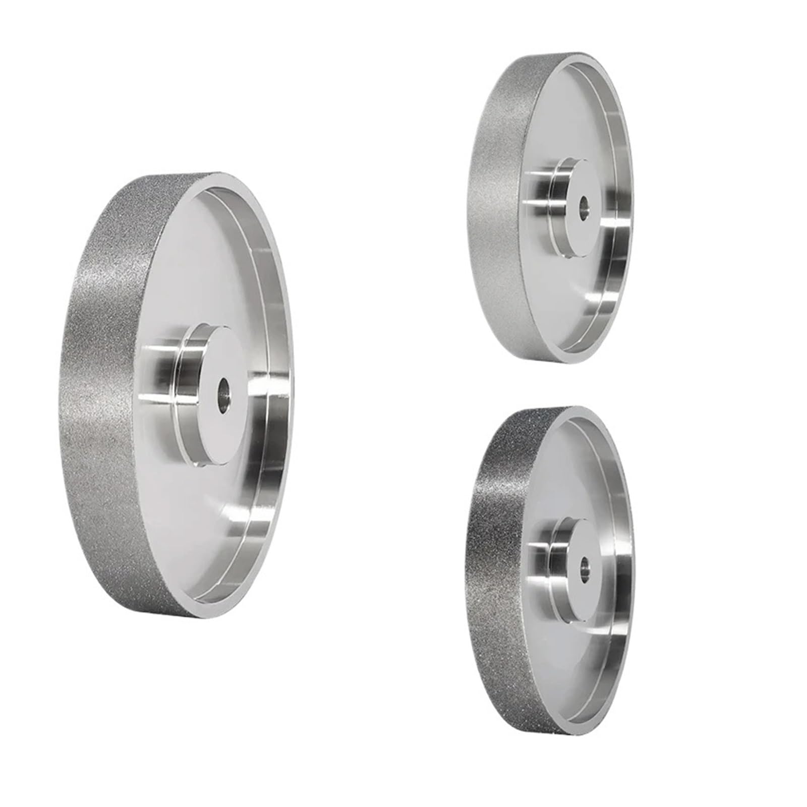 Meule diamantée galvanisée en acier au tungstène, 100x20x10mm