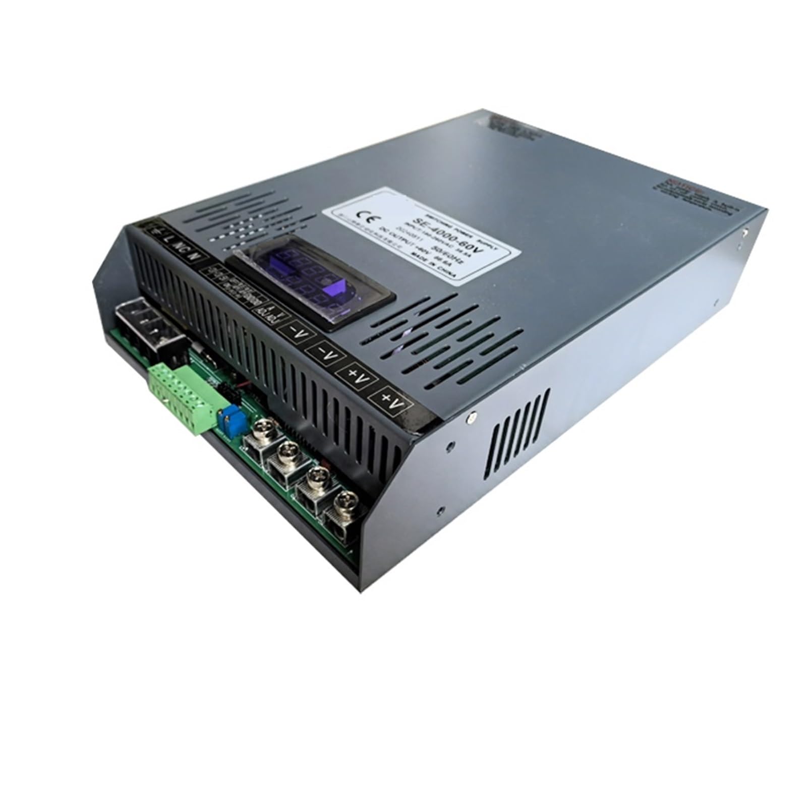 Zasilacz impulsowy 4000 W 36 V 48 V 60 V 80 V 12 V 24 V 150 V 50 A 60 A 200 A 300 A 125 A CC/CV 4000 W Wyświetlacz Przetwornica AC na DC do pracowni komputerowych, taśm LED itp.(0-110V 0-36A)
