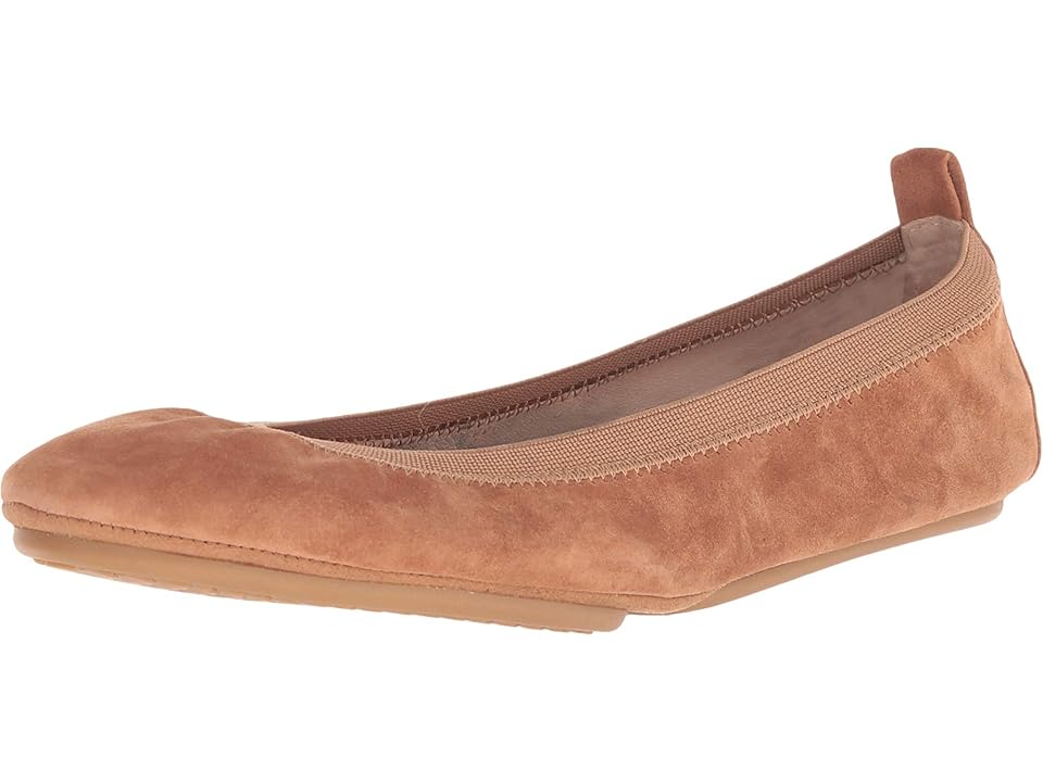 

Yosi Samra Samara (Cognac Kid Suede) Women's Flat Shoes, Bronze