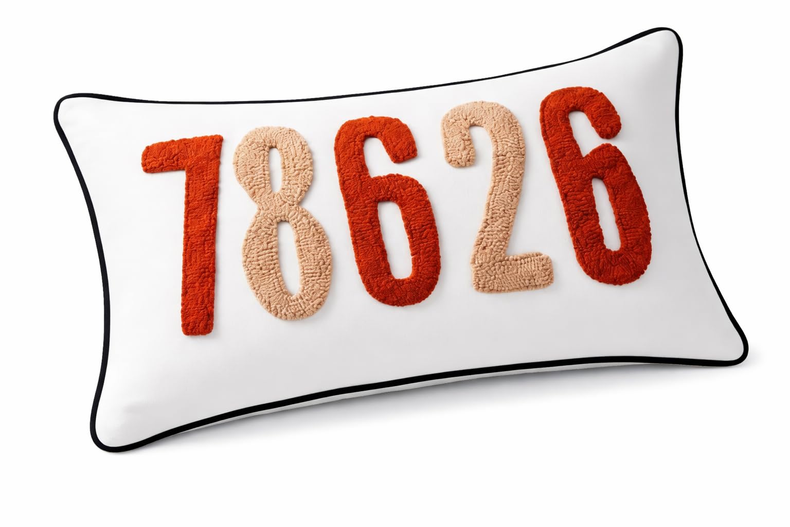 Amazon.com: mia'spillow lab Personalized Zip Code Pillow with