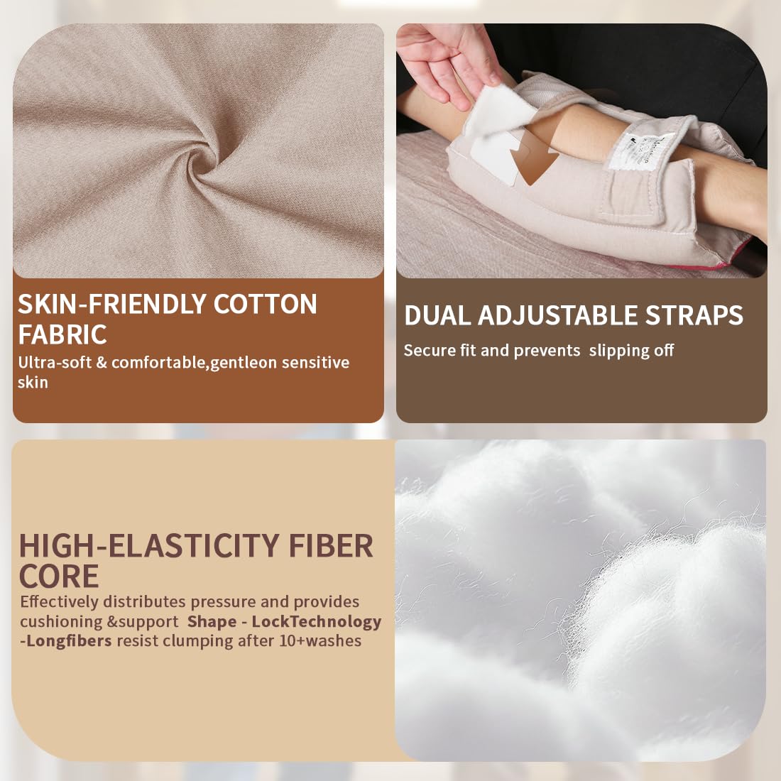 EZ Assistive Protector médico de codo para úlceras de cama, coderas para ancianos y pacientes postrados en cama (grande)
