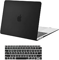 Vista 26 de MOSISO - Compatible con funda para MacBook Air de 13 pulgadas, versión 2022, 2021, 2020, 2019, 2018, A2337 M1 A2179 A1932, Touch ID, carcasa rígida
