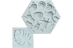 Unleash Your Inner Animal with the Jungle Safari Animal Chocolate Mold
