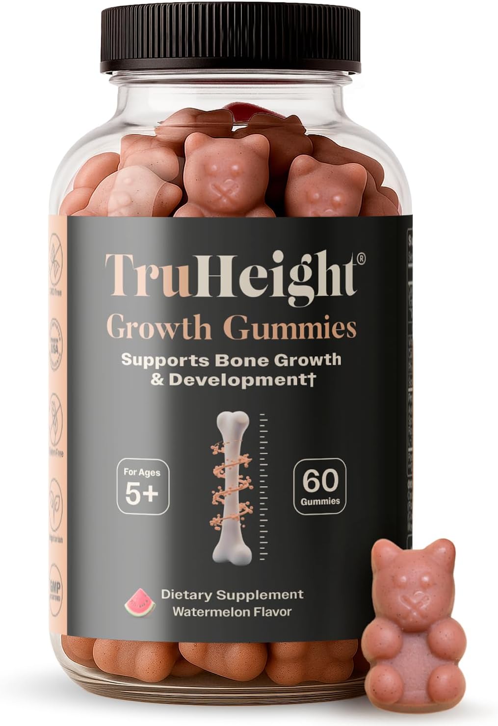 Proheight Gummies - Height Growth Maximizer Natural For Kids, Teens, & Young Adults Keto With Ashwaganda Nanometer Calcium Peak Height, Booster, Increase, Ages 5+