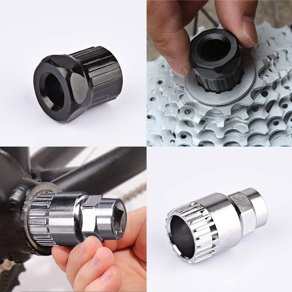 Fahrrad Kassette Werkzeug Set - Zahnkranzabzieher & Kettenpeitsche Für Shimano