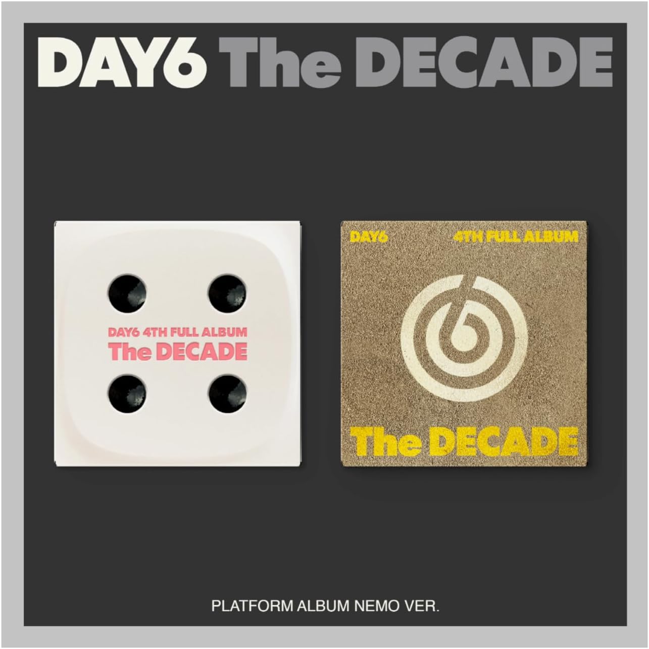 D'AY6 The Decade 4th Album with Tracking Sealed (Standard Set(Six On The Dice+City Days))
