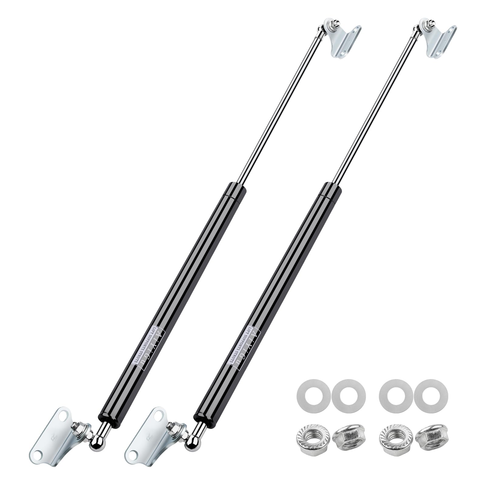 AiYiGu 23 Inch 200LB/890N Gas Shock Strut Spring Lift Support for Heavy Lid Hrdraulic Murphy RV Bed Box Cellar Door Floor Hatch