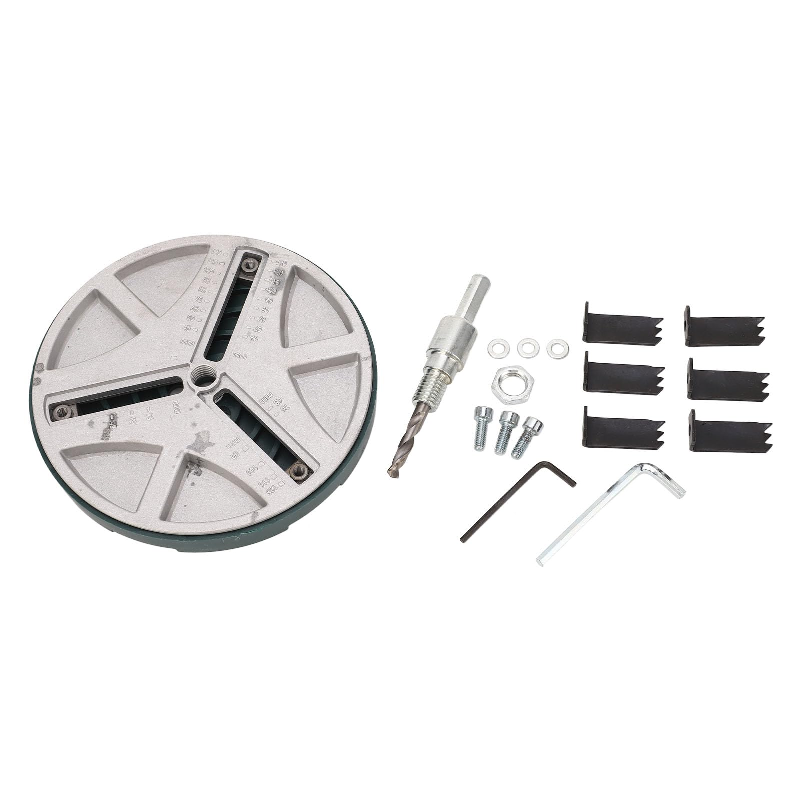 Adjustable Punching Saw Drill Tool with Carbide 90° Vertical Blade for Wood and Plastic - Precise and Versatile Hole Saw for Enthusiasts