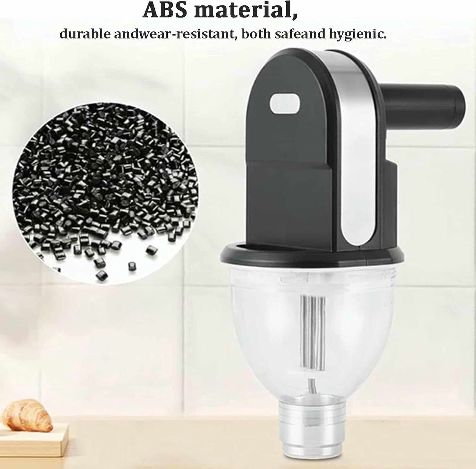 Machine à boulettes de viande électrique, machine de formage automatique de boulettes de poisson pour les amateurs de bricolage, idéal pour la cuisine à la maison et la préparation des repas, facile à