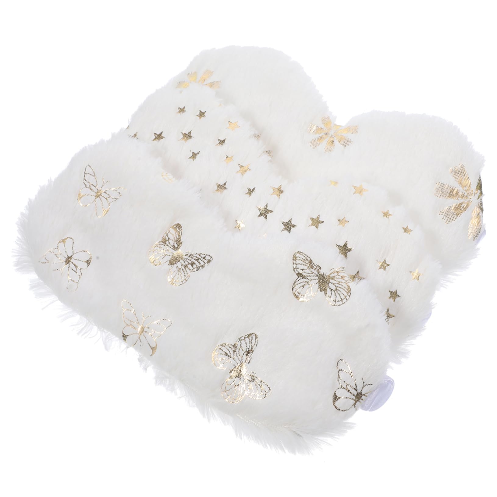 Beavorty 12 Piezas antifaz de peluche de ojos de felpa antifaz para dormir para niños sleep mask sleeping mask máscara para dormir cómodas máscaras para los ojos