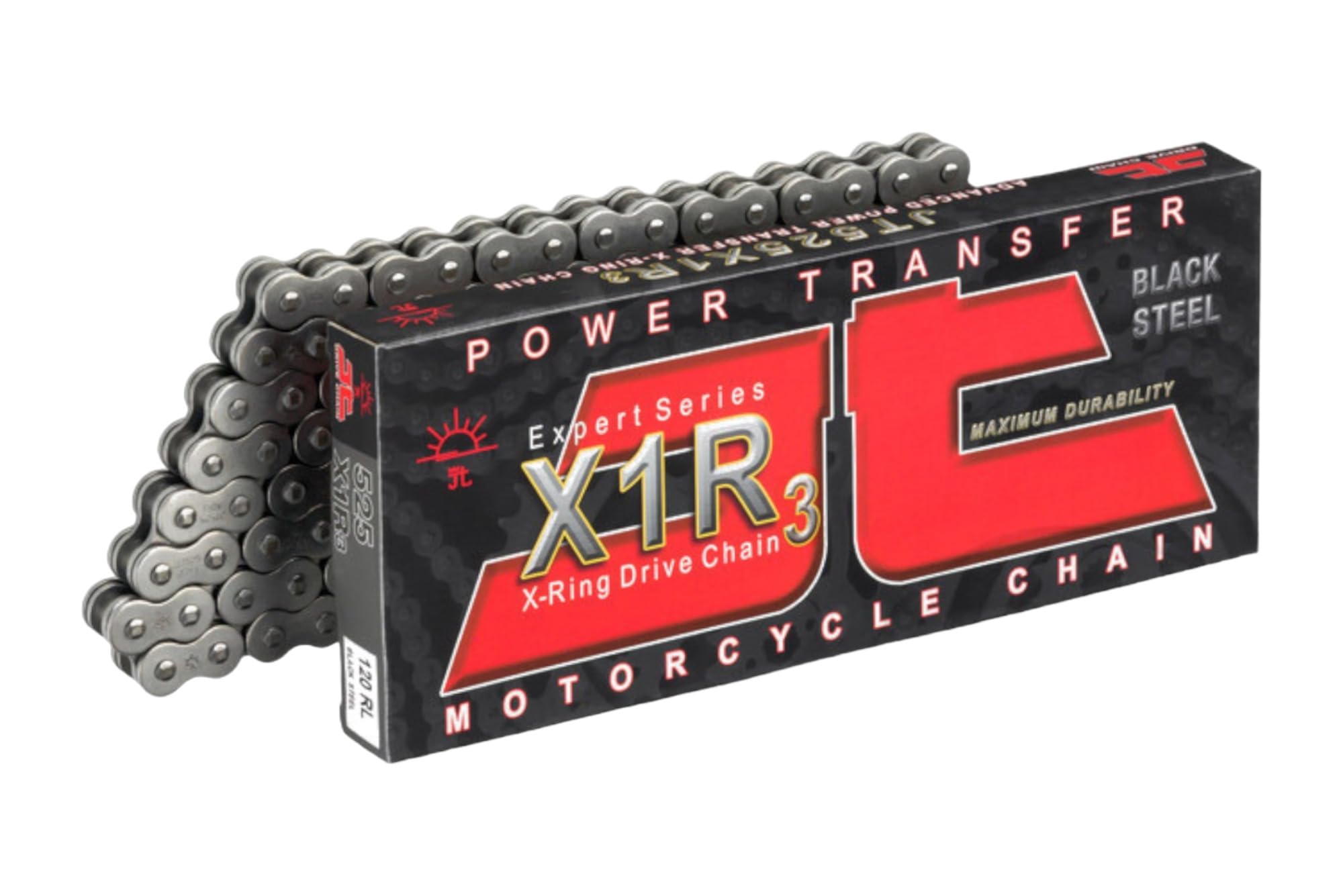 Amazon.com: JT Chain JTC525X1R3114RL (525 Series) Black Steel 114