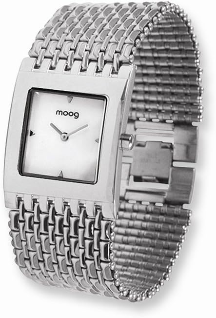 Moog Fashionista White Dial/Stainless Steel Watch