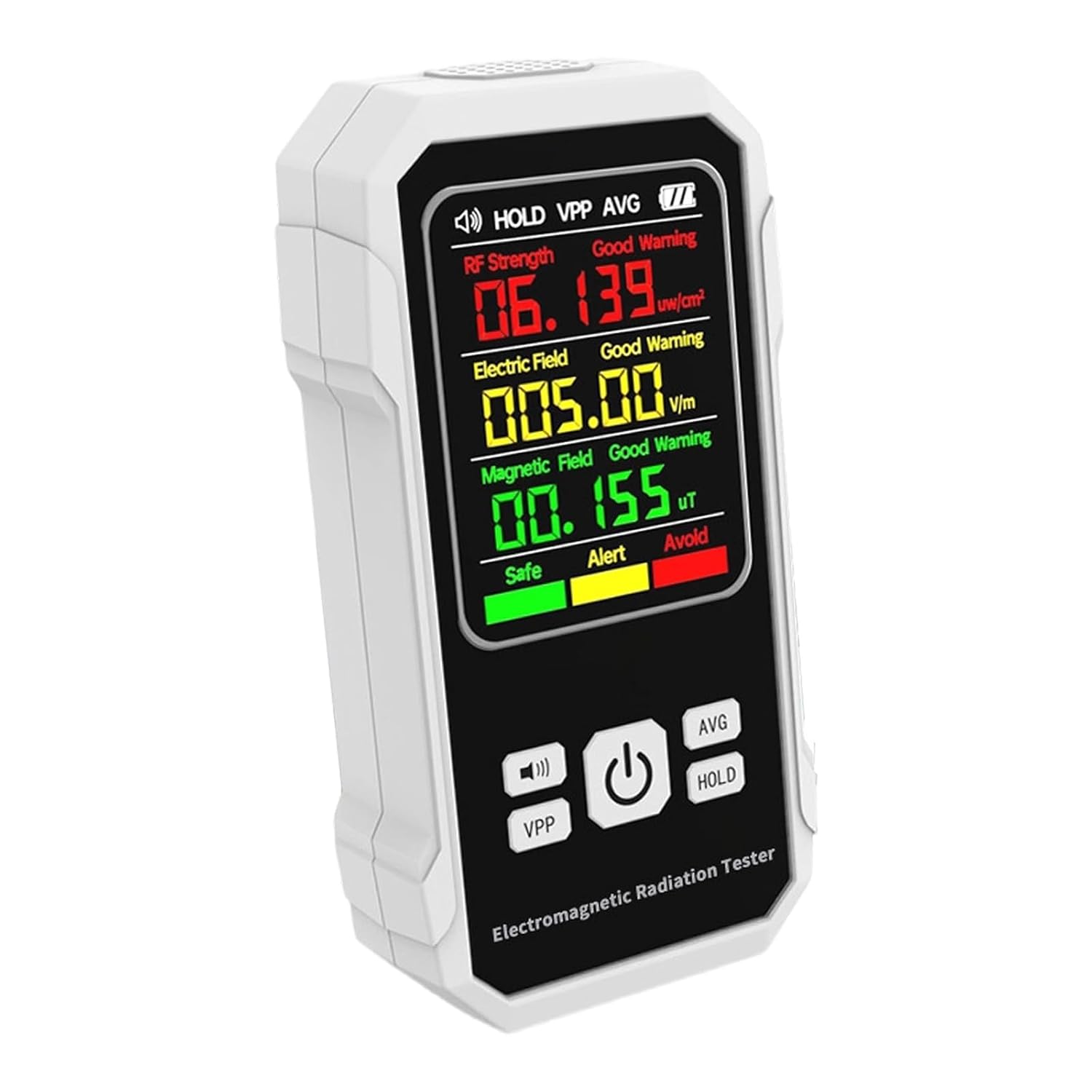 Professional Electromagnetic Field Meter with High Accuracy Sensors Radiation Meter for Power Density Radiation Detection Device