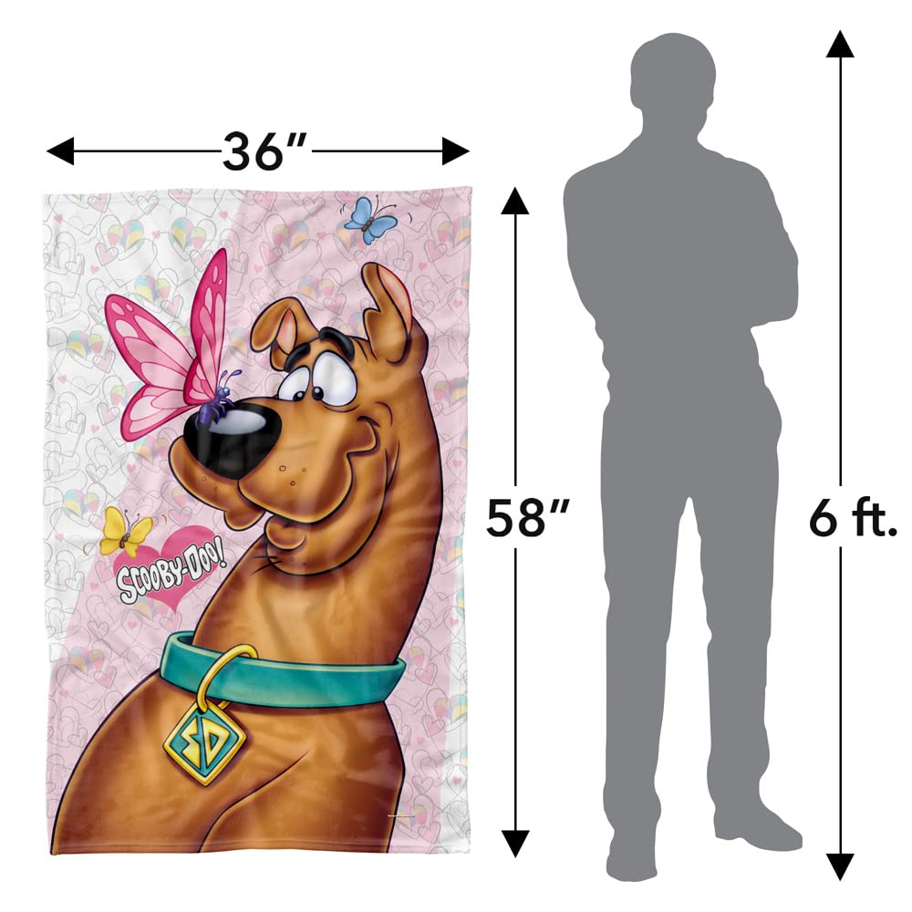 アメリカアニメキャラクター　スクービードゥー 肌掛け布団 Amazon.com: Logovision: Scooby-Doo Fleece