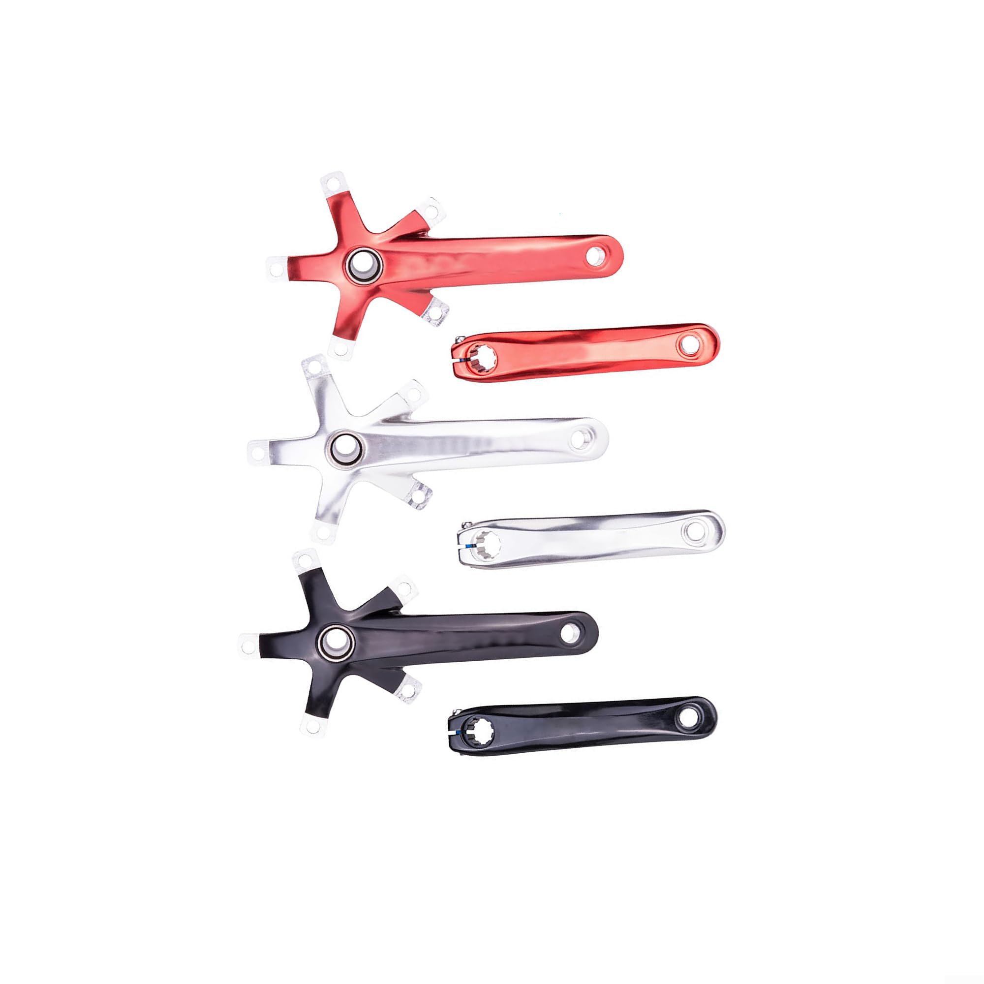 per hollowtech Guarnitura 170mm 130BCD Lega di Alluminio per hollowtech | Design cavo integrato, lega di alluminio leggera, maggiore durata, lunghezza 170 mm, leva ottimale