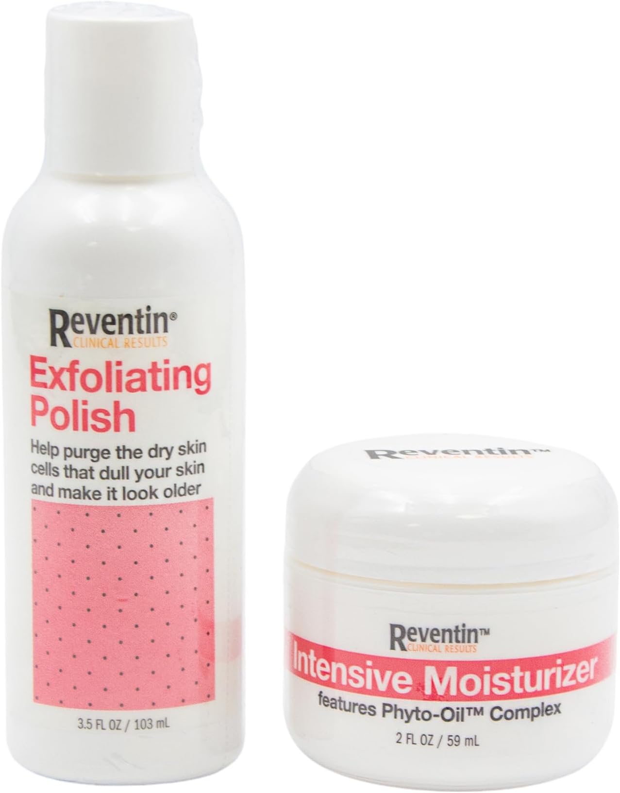 Reventin Exfoliating Polish and Intensive Moisturizer