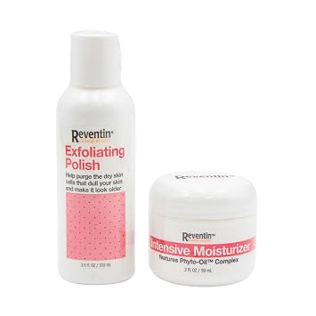 Reventin Exfoliating Polish and Intensive Moisturizer