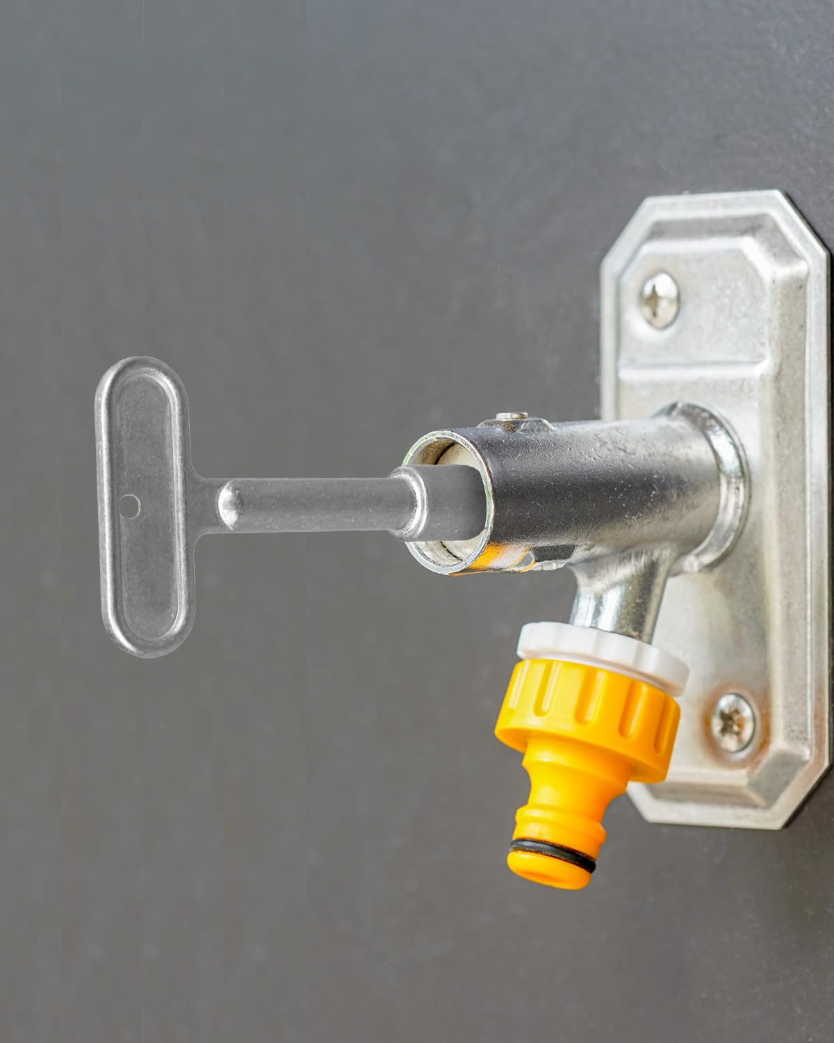 Klucz hydrauliczny 3/20.3 cm, kompatybilny z Zurn P1300-PART-13-KEY Z1300, narzędzie do odcinania klucza wodnego do hydrantu ściennego, blokada kranu zewnętrznego, zawory węża zewnętrznego, klucz do