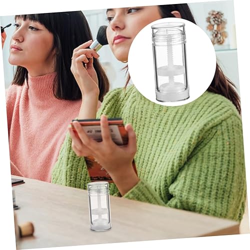 Miniatura 8 de EXCEART 8 unids transparente envases de plástico vacíos 1.0 fl oz Twist- Up tubos recargables para bricolaje lápices labiales perfume