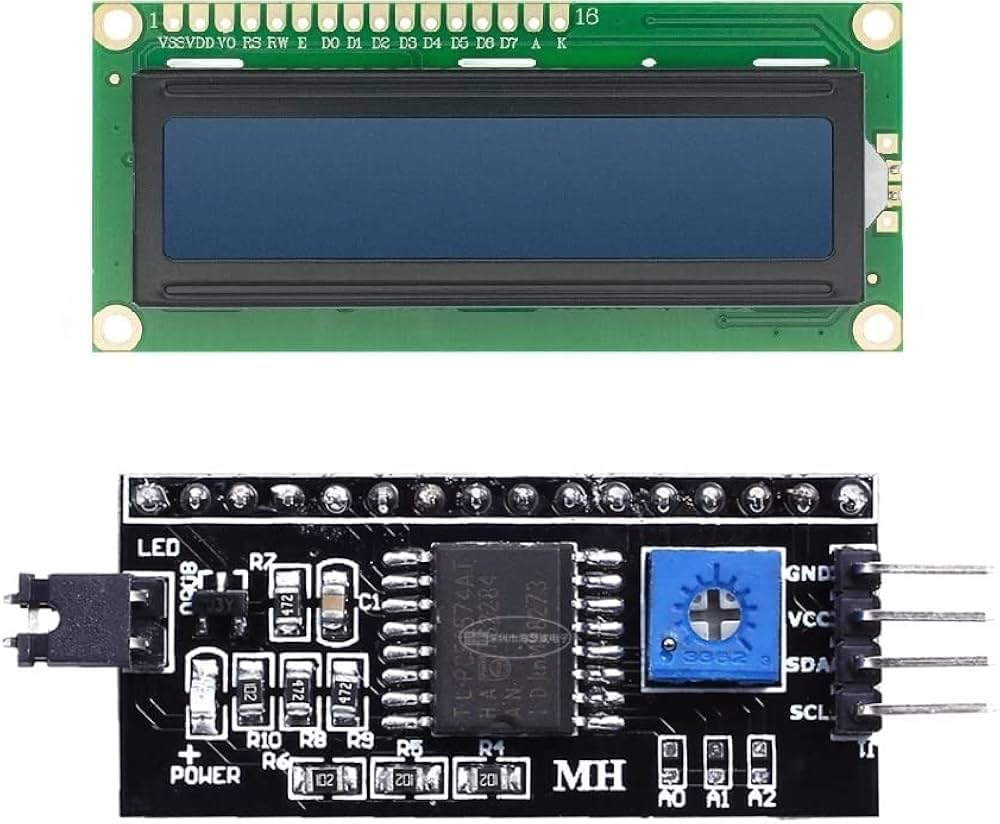 PCF8574 8Bit IO I2C Interface Board with 16×2 LCD Module-image-48