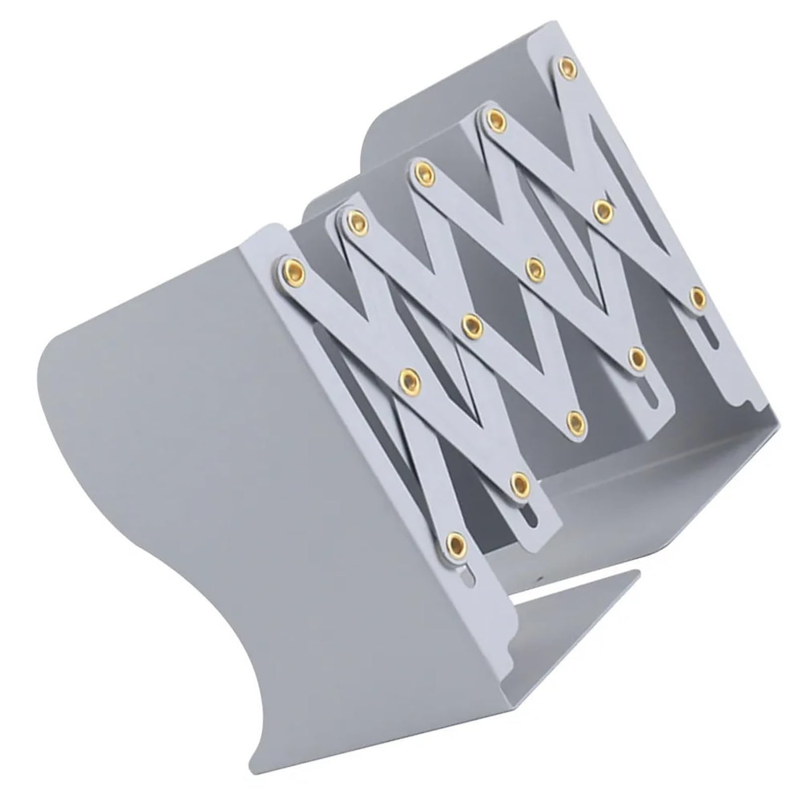 Desktop Bookends 1Pcs Retractable Metal Book Rack Bookend Smooth Polished Surface Non-Slip Stable Heavy Duty Desktop Organizer Shelf Storage for Home Office School Library