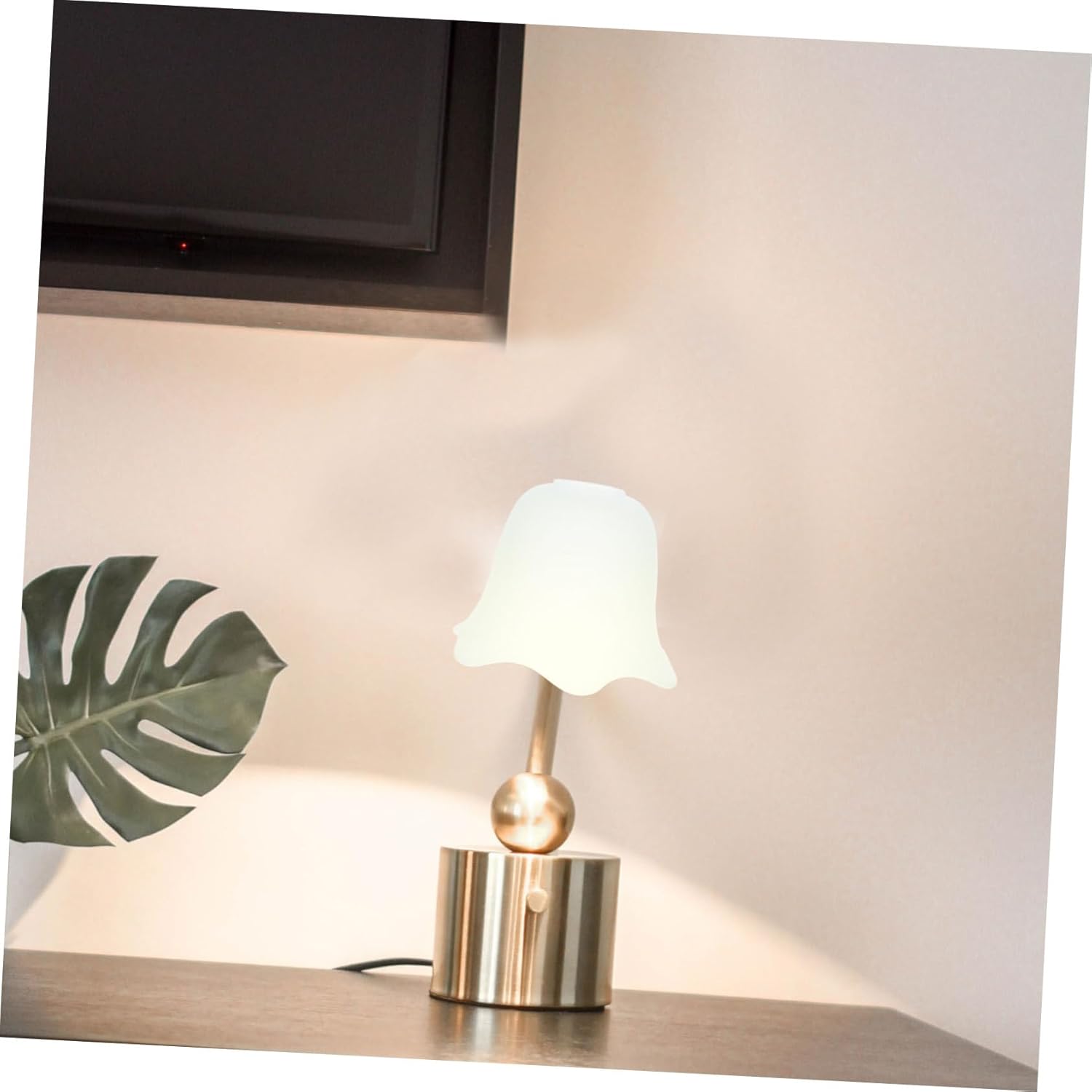 DOITOOL Glass Craft Lampshade Ceiling Light Lampshade Delicate Design Easy Install