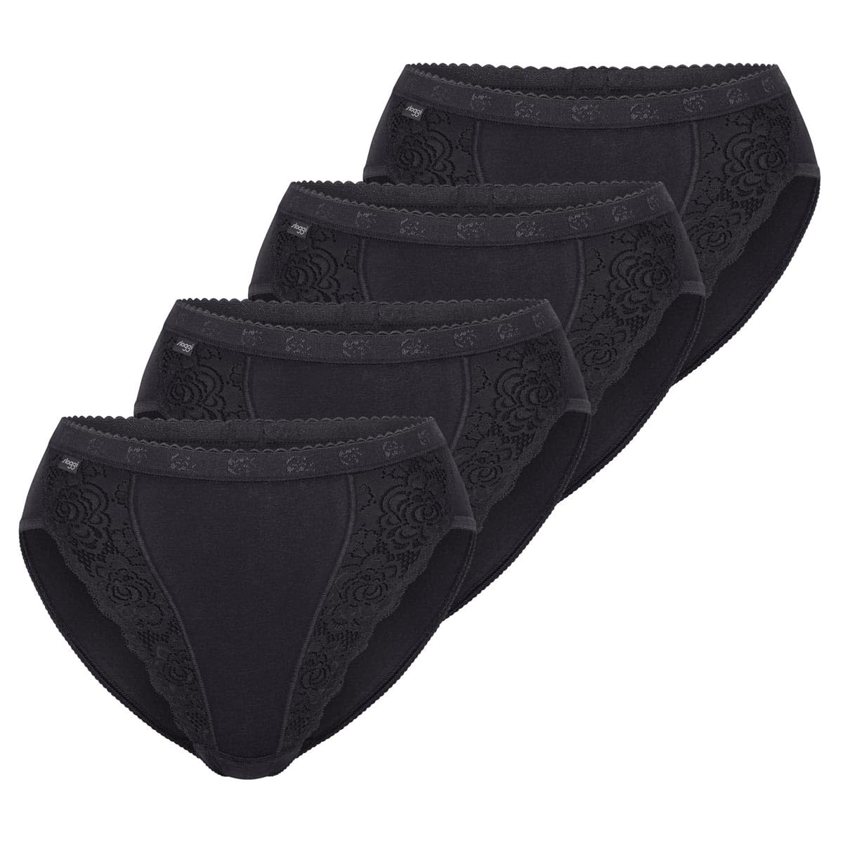 Sloggi Damen Unterhose Chic Tai / 4-Pack