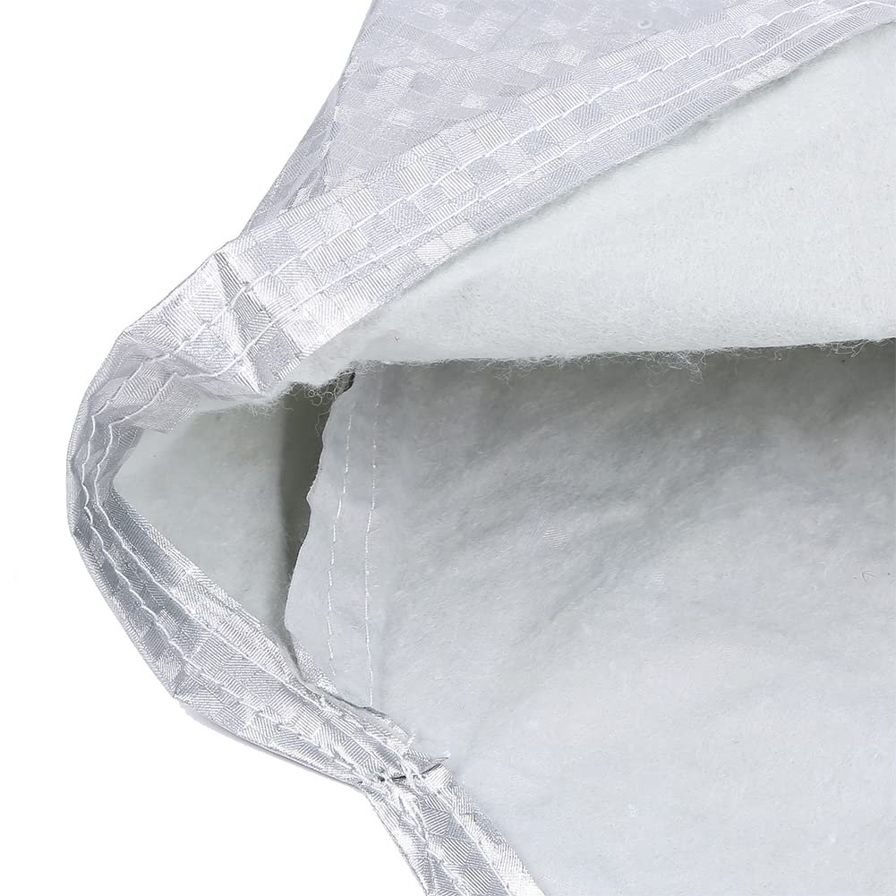 URFEDA 4 copriruota 27-29 resistente alle intemperie, protezione solare per pneumatici, copertura per auto, pellicola di alluminio, per camper, rimorchi, SUV, camion