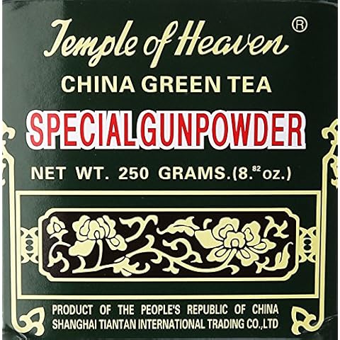 Temple of Heaven - China Green Tea - Special Gunpowder Loose Tea - 8.82 Oz Cover
