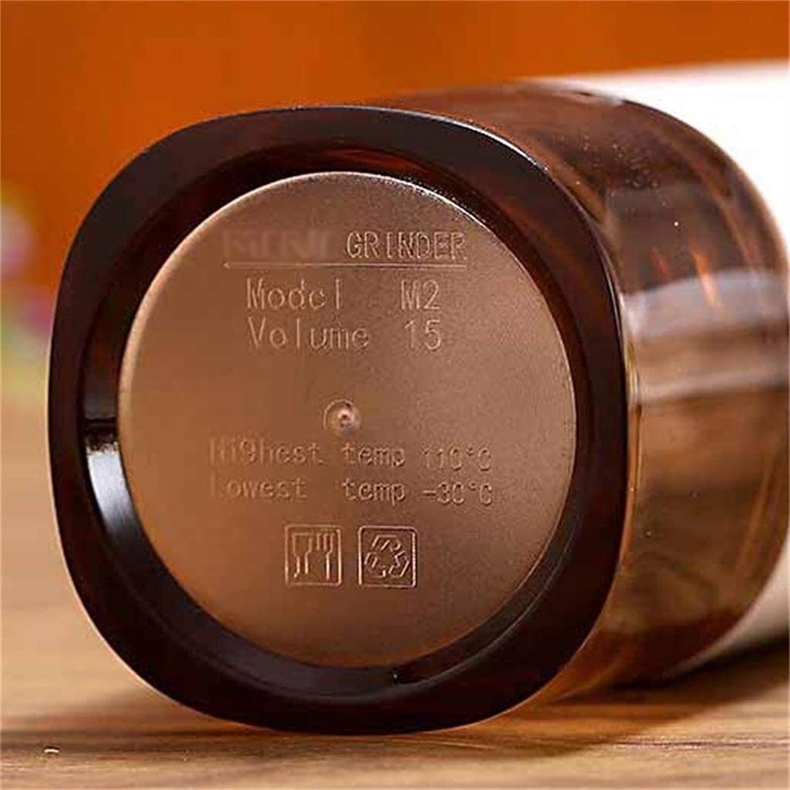 Molinillos manuales, Molinillo, Molinillo de café Manual Compacto y Ajustable con Rebabas de cerámica, Molinillo de café Manual, Duradero, Ideal para el hogar, la Oficina y los Viajes