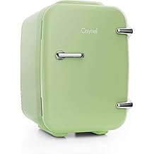 CAYNEL Mini Fridge Portable Thermoelectric 4 Liter Cooler and Warmer for Skincare, Eco Friendly Beauty Fridge For Foods,Medications, Cosmetics, Breast Milk, Medications Home and Travel