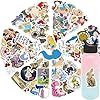 Alice in Wonderland Stickers Pack 50PCS Cartoon Disney Sticker for Water Bottles Laptop Journal Luggage, Waterproof Vinyl Cute Decals for Kids Teens Gifts for Girls Teacher Rewards #1