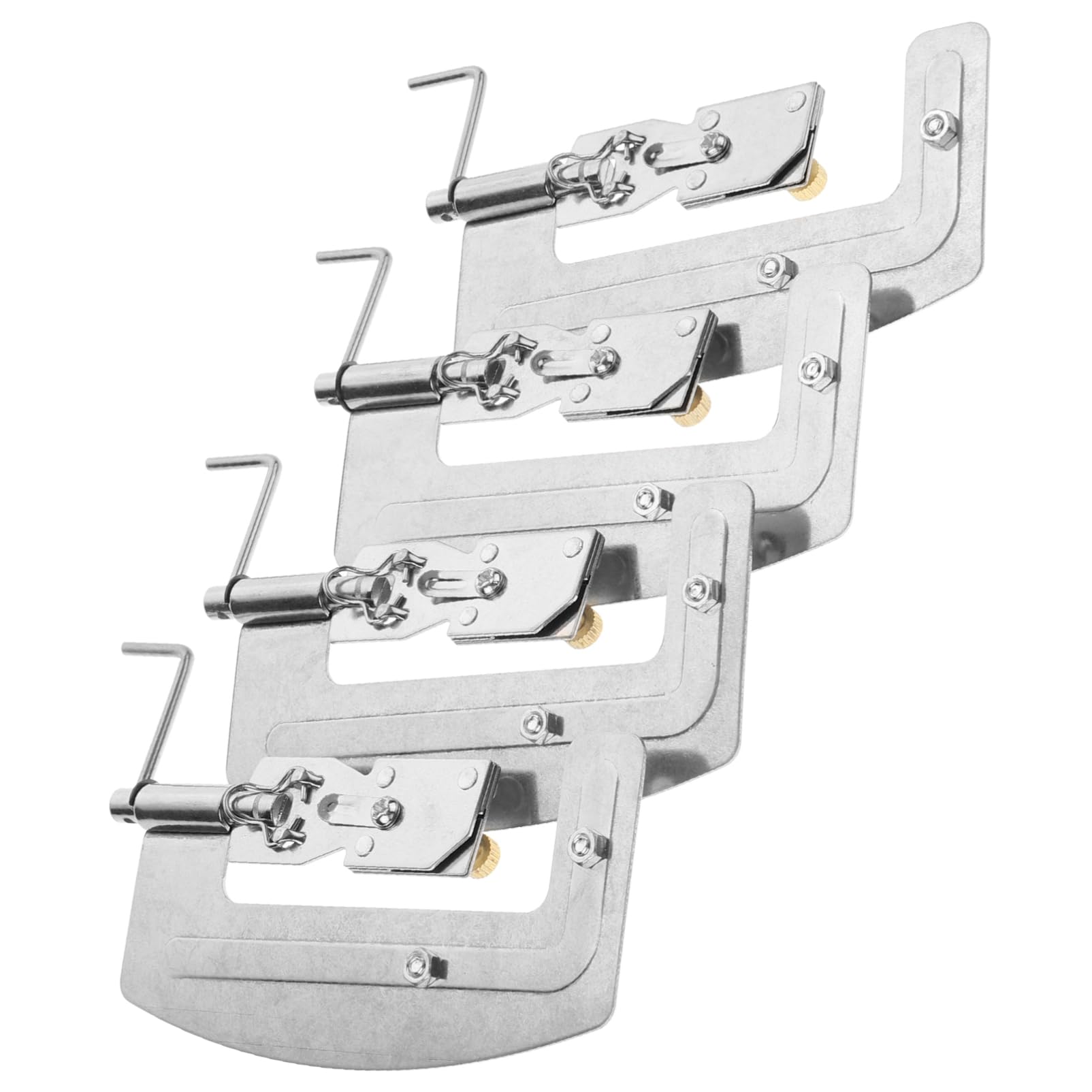 Toddmomy 20pièces Outil De Nouage De Hameçon Inoxydable pour Montage Facile Et Rapide des Lignes De Résistant Aux Intempéries Et Durable